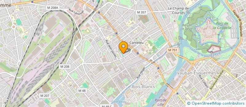 localisation de l'entreprise SYND COPROPRIETAIRES RES LES PLATANES à LILLE