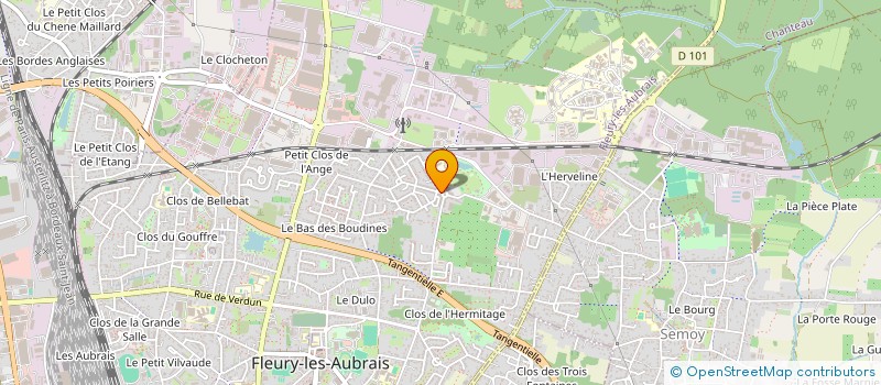 localisation de l'entreprise SYND COPROPRIETAIRES RES LES SERINGAS à FLEURY-LES-AUBRAIS