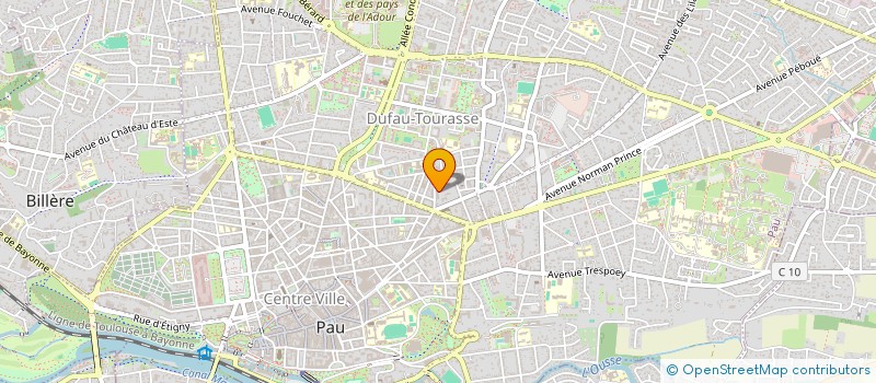 localisation de l'entreprise SYND COPROPRIETAIRES RES MARIE CHRISTINE à PAU