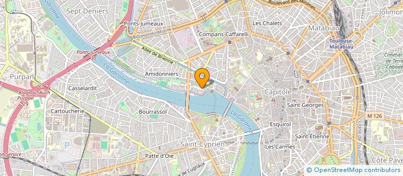 localisation de l'entreprise SYND COPROPRIETAIRES RES MASACCIO à TOULOUSE