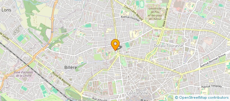 localisation de l'entreprise SYND COPROPRIETAIRES RES MIRABELLE à PAU