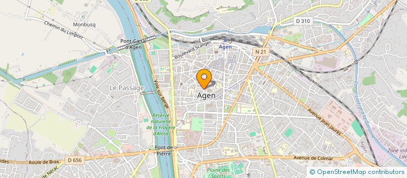 localisation de l'entreprise SYND COPROPRIETAIRES RES MONTESQUIEU  AGEN