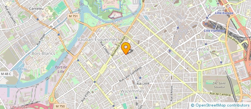 localisation de l'entreprise SYND COPROPRIETAIRES RES NATIONALE à LILLE
