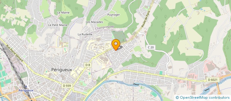 localisation de l'entreprise SYND COPROPRIETAIRES RES OCCITANIA B  TRELISSAC