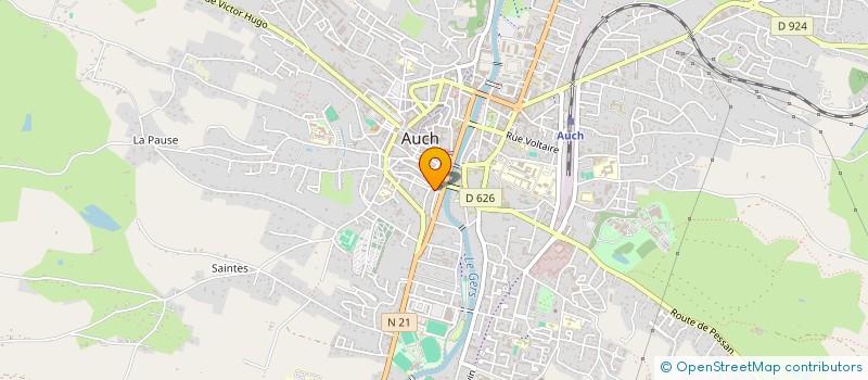 localisation de l'entreprise SYND COPROPRIETAIRES RES PONT-NATIONAL  AUCH