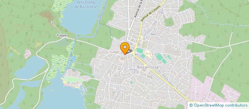 localisation de l'entreprise SYND COPROPRIETAIRES RES PRINCE SUD  BISCARROSSE