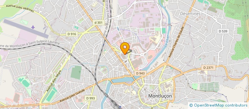localisation de l'entreprise SYND COPROPRIETAIRES RES REPUBLIQUE à MONTLUCON