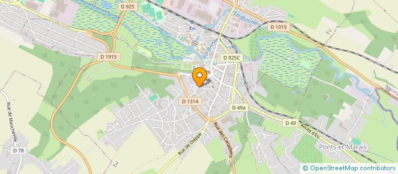 localisation de l'entreprise SYND COPROPRIETAIRES RES SAINT JACQUES  EU