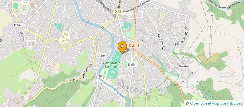 localisation de l'entreprise SYND COPROPRIETAIRES RES SAINT JEAN  MONTLUCON