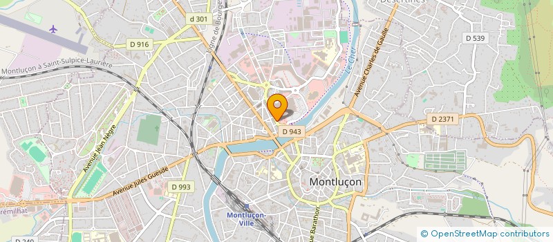localisation de l'entreprise SYND COPROPRIETAIRES RES ST JACQUES à MONTLUCON
