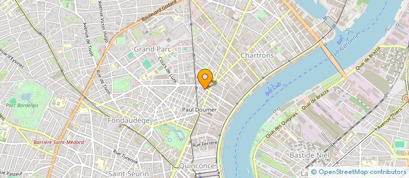 localisation de l'entreprise SYND COPROPRIETAIRES RES ST JAMMES III  BORDEAUX