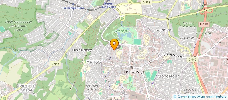 localisation de l'entreprise SYND COPROPRIETAIRES RES TOURNEMIRE III à LES ULIS
