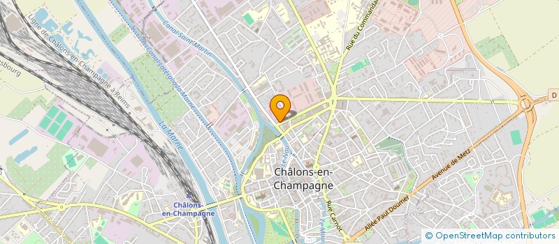 localisation de l'entreprise SYND COPROPRIETAIRES RES VALMY PLAISANCE  CHALONS-EN-CHAMPAGNE