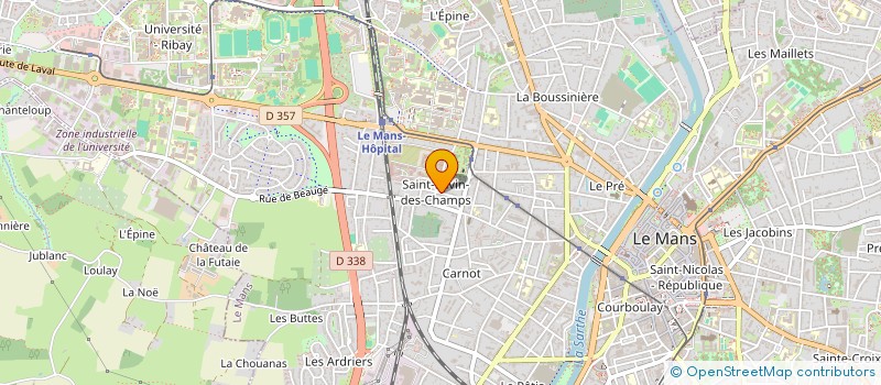 localisation de l'entreprise SYND COPROPRIETAIRES RESDENCE ARONNE  LE MANS