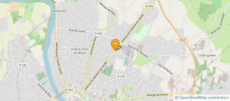 localisation de l'entreprise SYND COPROPRIETAIRES RESID LES.PALMIERS  VILLENEUVE-SUR-LOT