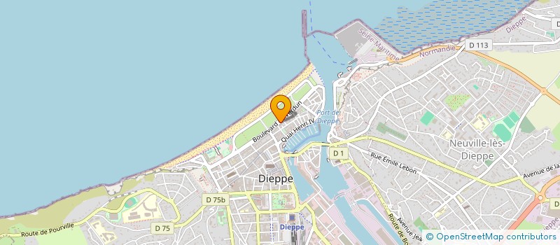 localisation de l'entreprise SYND COPROPRIETAIRES RESID ST CHARLES  DIEPPE