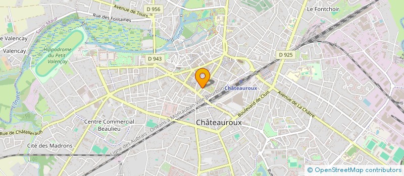 localisation de l'entreprise SYND COPROPRIETAIRES RESIDENCE CAPUCINES à CHATEAUROUX