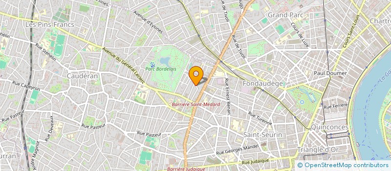 localisation de l'entreprise SYND COPROPRIETAIRES RESIDENCE CARNOT  BORDEAUX