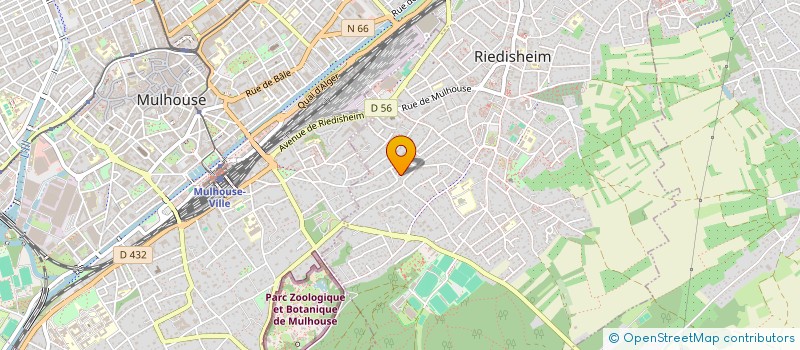 localisation de l'entreprise SYND COPROPRIETAIRES RESIDENCE CASTELNAU  RIEDISHEIM