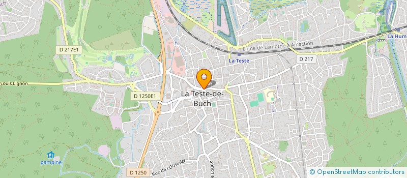 localisation de l'entreprise SYND COPROPRIETAIRES RESIDENCE CHARCOT  LA TESTE-DE-BUCH