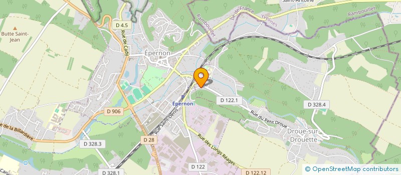 localisation de l'entreprise SYND COPROPRIETAIRES RESIDENCE DE DROUE à DROUE-SUR-DROUETTE