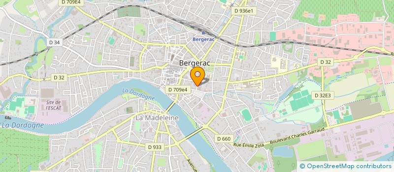 localisation de l'entreprise SYND COPROPRIETAIRES RESIDENCE FOIRAIL à BERGERAC