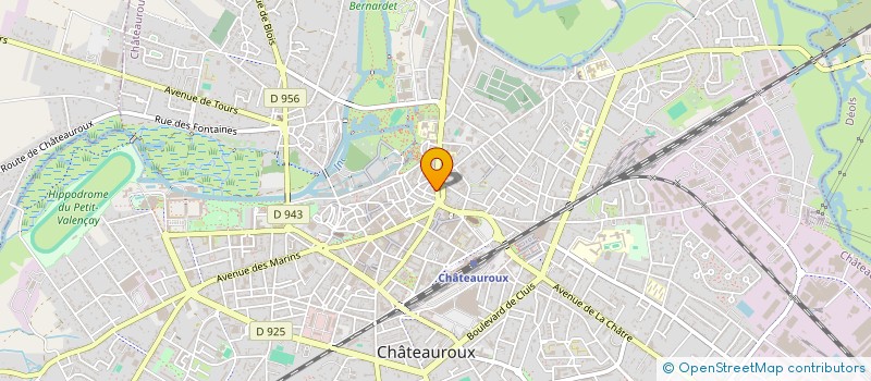 localisation de l'entreprise SYND COPROPRIETAIRES RESIDENCE GAMBETTA à CHATEAUROUX
