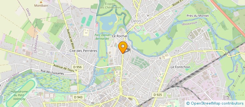 localisation de l'entreprise SYND COPROPRIETAIRES RESIDENCE GIRAUDOUX à CHATEAUROUX