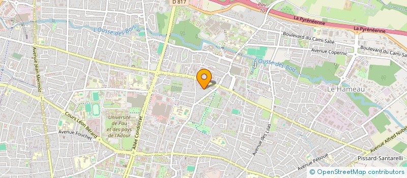 localisation de l'entreprise SYND COPROPRIETAIRES RESIDENCE LA NEMA  PAU