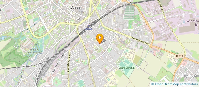 localisation de l'entreprise SYND COPROPRIETAIRES RESIDENCE MARIGNY à ARRAS