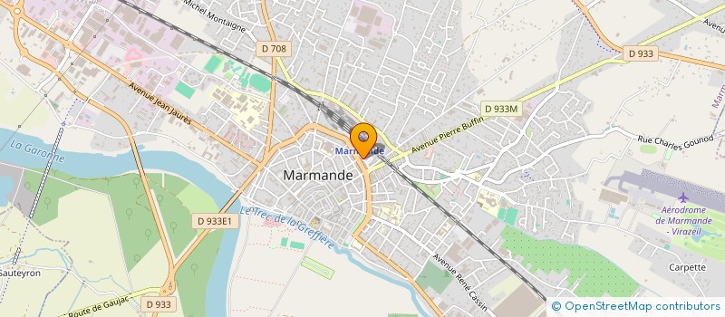 localisation de l'entreprise SYND COPROPRIETAIRES RESIDENCE MOGADOR  MARMANDE