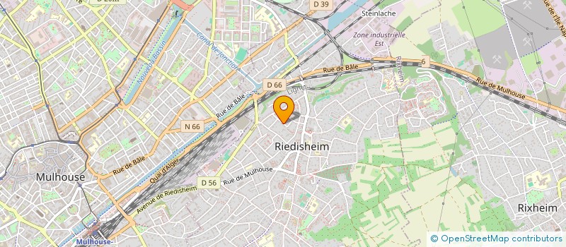 localisation de l'entreprise SYND COPROPRIETAIRES RESIDENCE PANORAMA  RIEDISHEIM