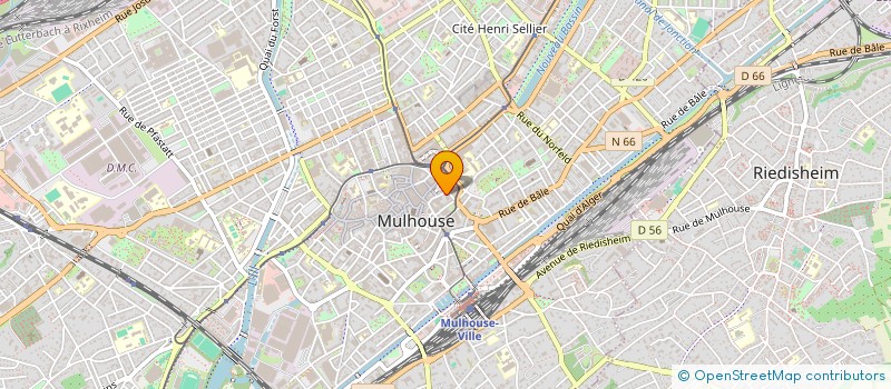 localisation de l'entreprise SYND COPROPRIETAIRES RESIDENCE PASTEUR  MULHOUSE