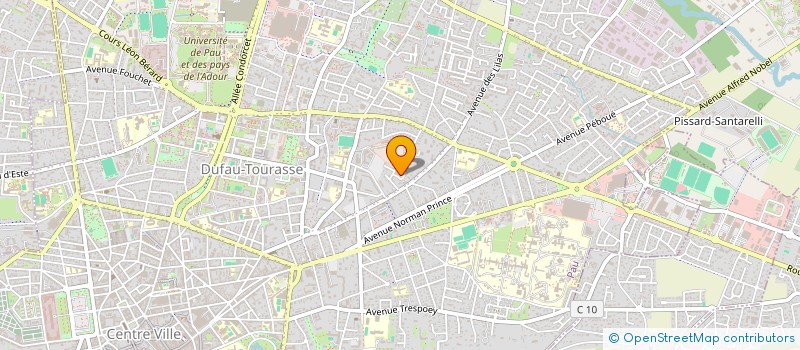 localisation de l'entreprise SYND COPROPRIETAIRES RESIDENCE SUEDE à PAU