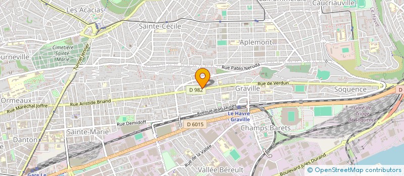 localisation de l'entreprise SYND COPROPRIETAIRES ROUTE NATIONALE à LE HAVRE