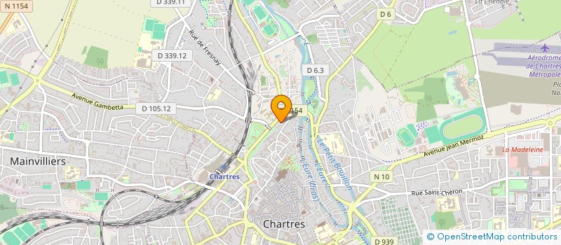 localisation de l'entreprise SYND COPROPRIETAIRES RUE DU JEU DE PAUME à CHARTRES