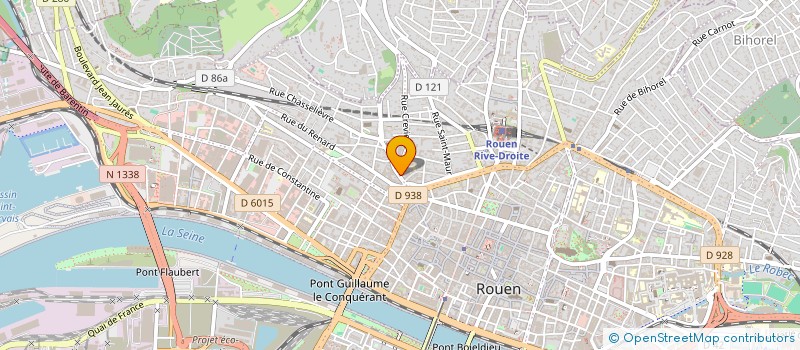 localisation de l'entreprise SYND COPROPRIETAIRES SAINT GERVAIS à ROUEN