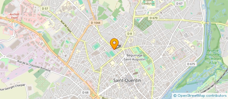 localisation de l'entreprise SYND COPROPRIETAIRES THOMAS à SAINT-QUENTIN