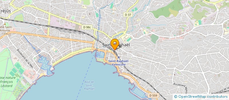 localisation de l'entreprise SYND COPROPRIETAIRES VICTOR HUGO à SAINT-RAPHAEL
