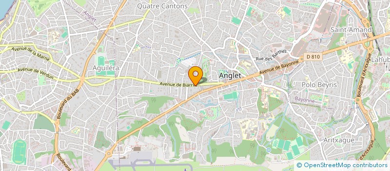 localisation de l'entreprise SYND COPROPRIETAIRES VILLA CAMPBELL  ANGLET