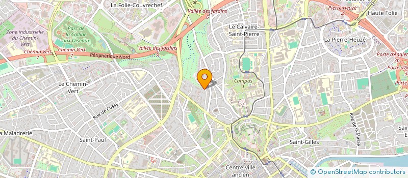 localisation de l'entreprise SYND COPROPRIETAIRES VILLA DES JARDINS à CAEN
