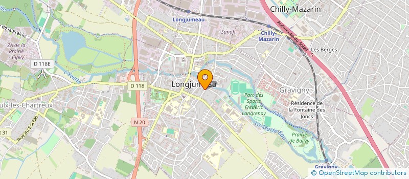 localisation de l'entreprise SYND COPROPRIETAIRES VILLA LIEVAIN à LONGJUMEAU