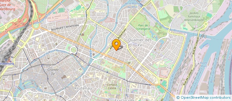 localisation de l'entreprise SYND COPROPRIETE 1 PLACE GOLBERY à STRASBOURG