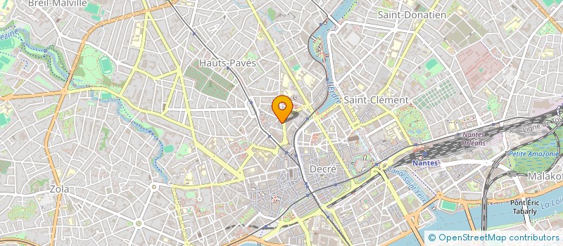 localisation de l'entreprise SYND COPROPRIETE 1 PLACE ST SIMILIEN  NANTES