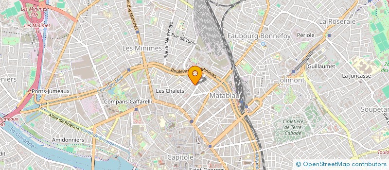 localisation de l'entreprise SYND COPROPRIETE 10 & 12 R DU PRINTEMPS à TOULOUSE