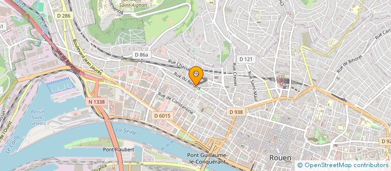 localisation de l'entreprise SYND COPROPRIETE 100 RUE DU RENARD à ROUEN