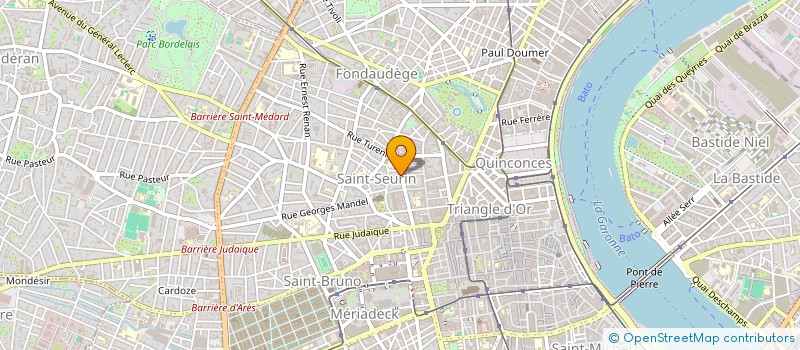 localisation de l'entreprise SYND COPROPRIETE 103 RUE ABBE DE L EPEE  BORDEAUX