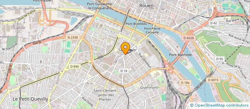 localisation de l'entreprise SYND COPROPRIETE 107 RUE LAFAYETTE à ROUEN