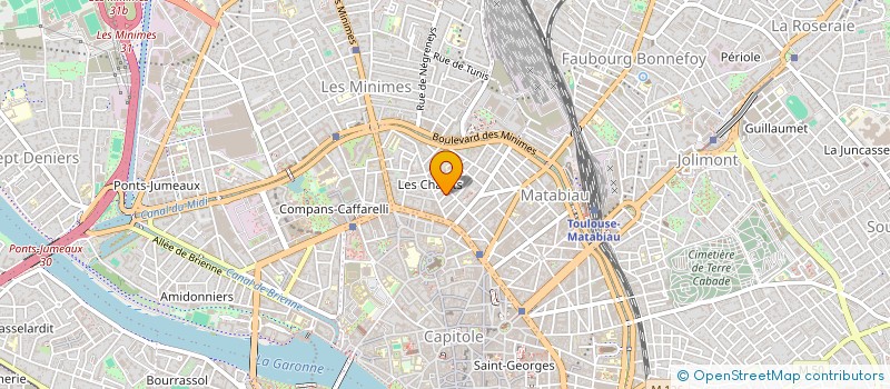 localisation de l'entreprise SYND COPROPRIETE 11 R CAPITAINE ESCUDIE à TOULOUSE