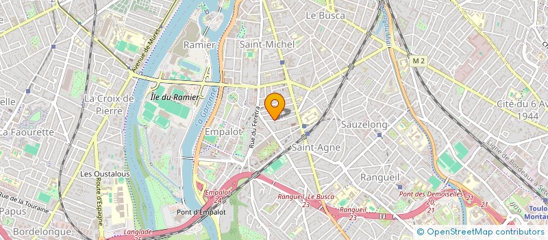localisation de l'entreprise SYND COPROPRIETE 11 RUE MARAN à TOULOUSE